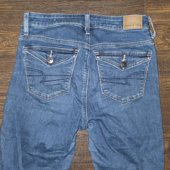 American Eagle High Rise Jegging Size 4 - Picture 8 of 8